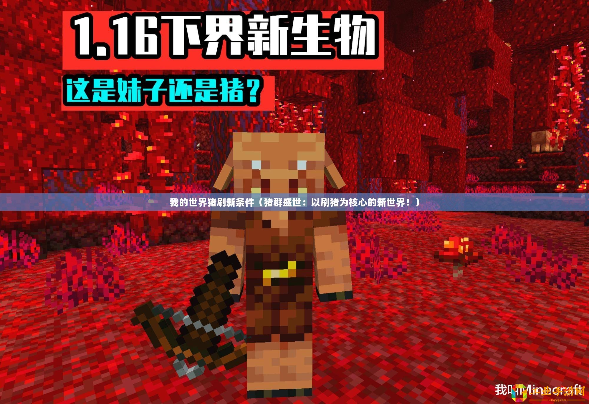 我的世界豬刷新條件（豬群盛世：以刷豬為核心的新世界！）