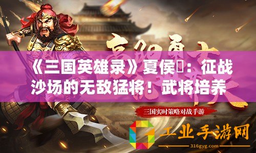 《三國英雄錄》夏侯惇：征戰沙場的無敵猛將！武將培養與錦囊搭配攻略！