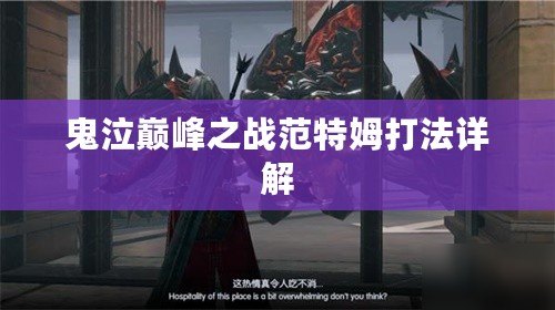 鬼泣巔峰之戰范特姆打法詳解