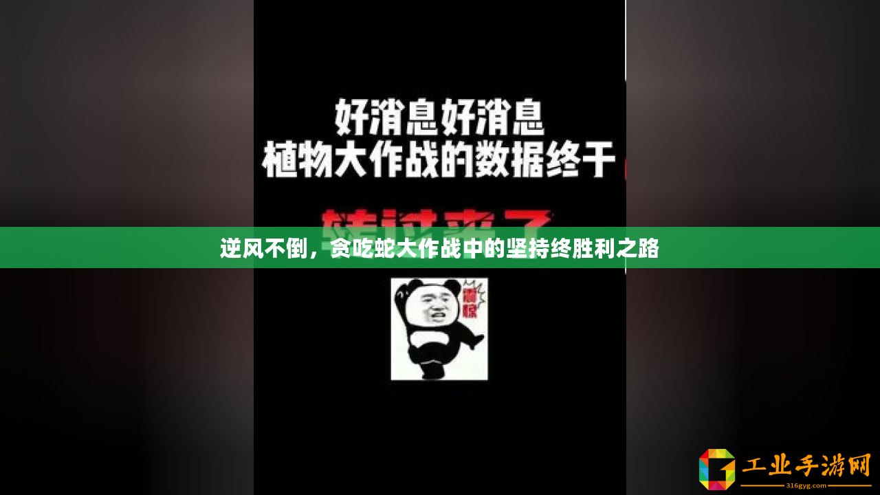 逆風不倒，貪吃蛇大作戰中的堅持終勝利之路