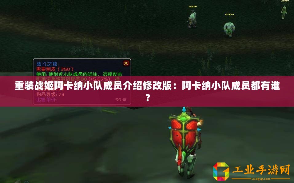 重裝戰姬阿卡納小隊成員介紹修改版：阿卡納小隊成員都有誰？