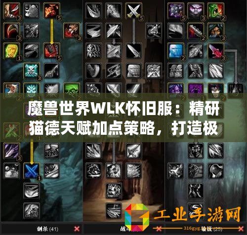 魔獸世界WLK懷舊服：精研貓德天賦加點(diǎn)策略，打造極致潛行猛獸！