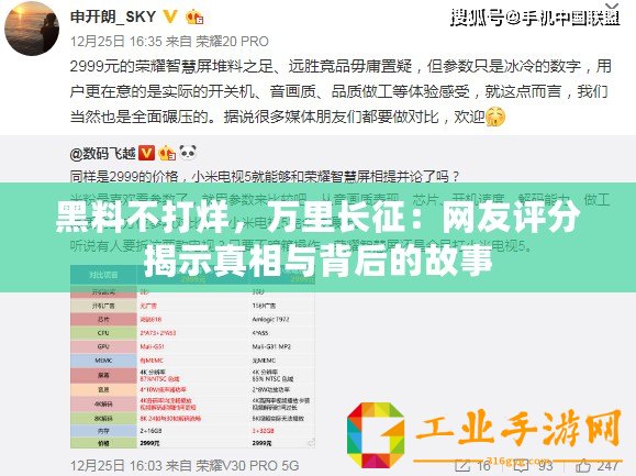 黑料不打烊，萬里長(zhǎng)征：網(wǎng)友評(píng)分揭示真相與背后的故事
