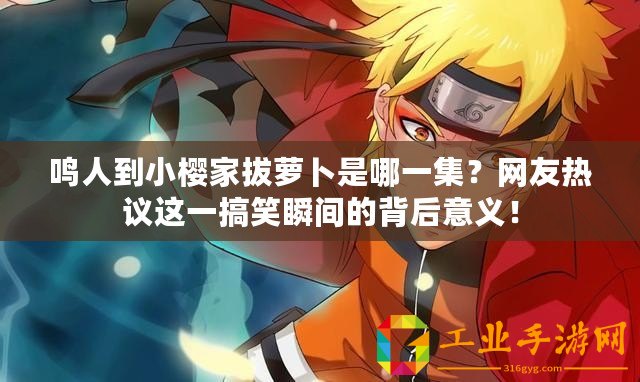 鳴人到小櫻家拔蘿卜是哪一集？網友熱議這一搞笑瞬間的背后意義！