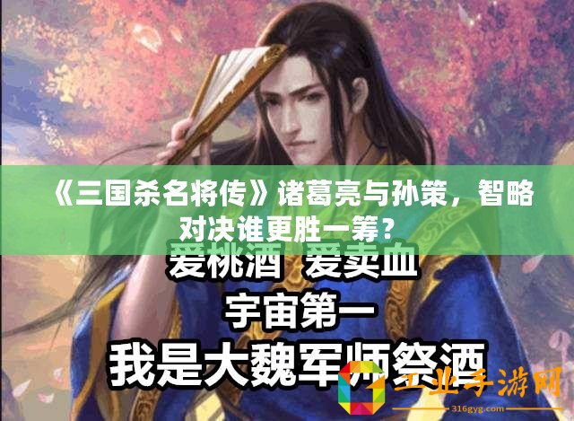 《三國殺名將傳》諸葛亮與孫策，智略對決誰更勝一籌？